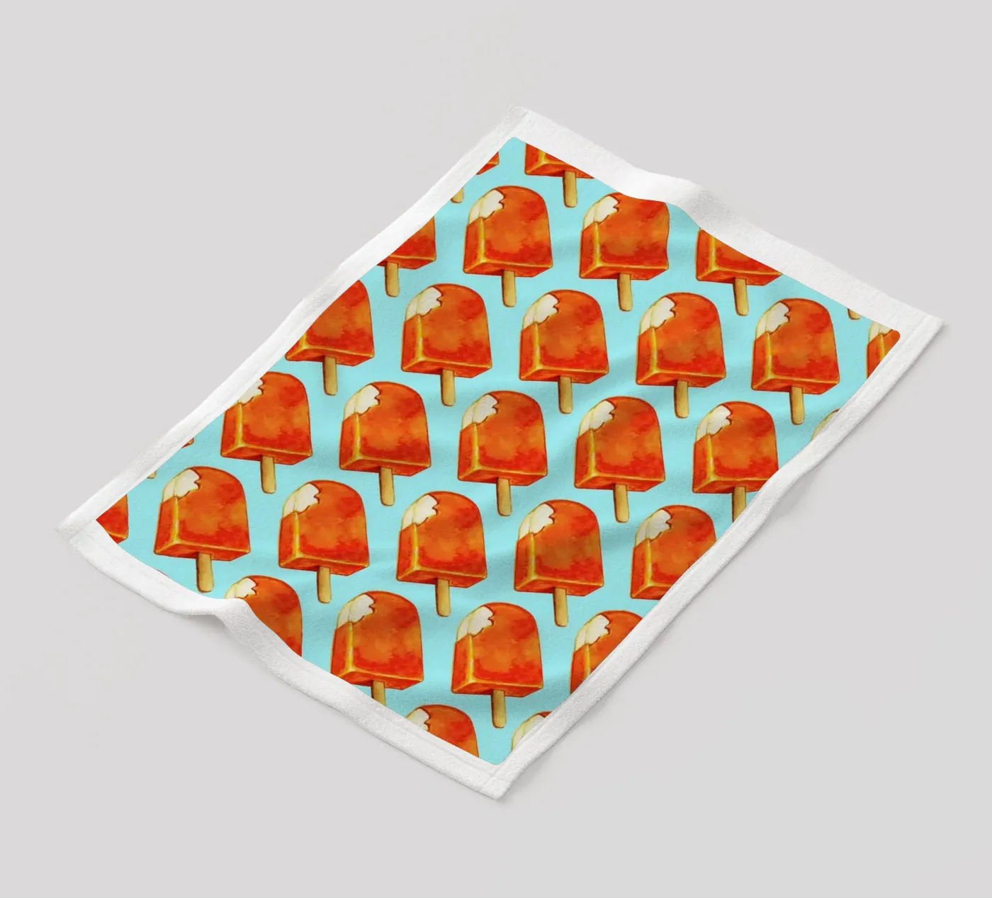 Creamsicle Pattern Fleecedecke von Kelly Gilleran