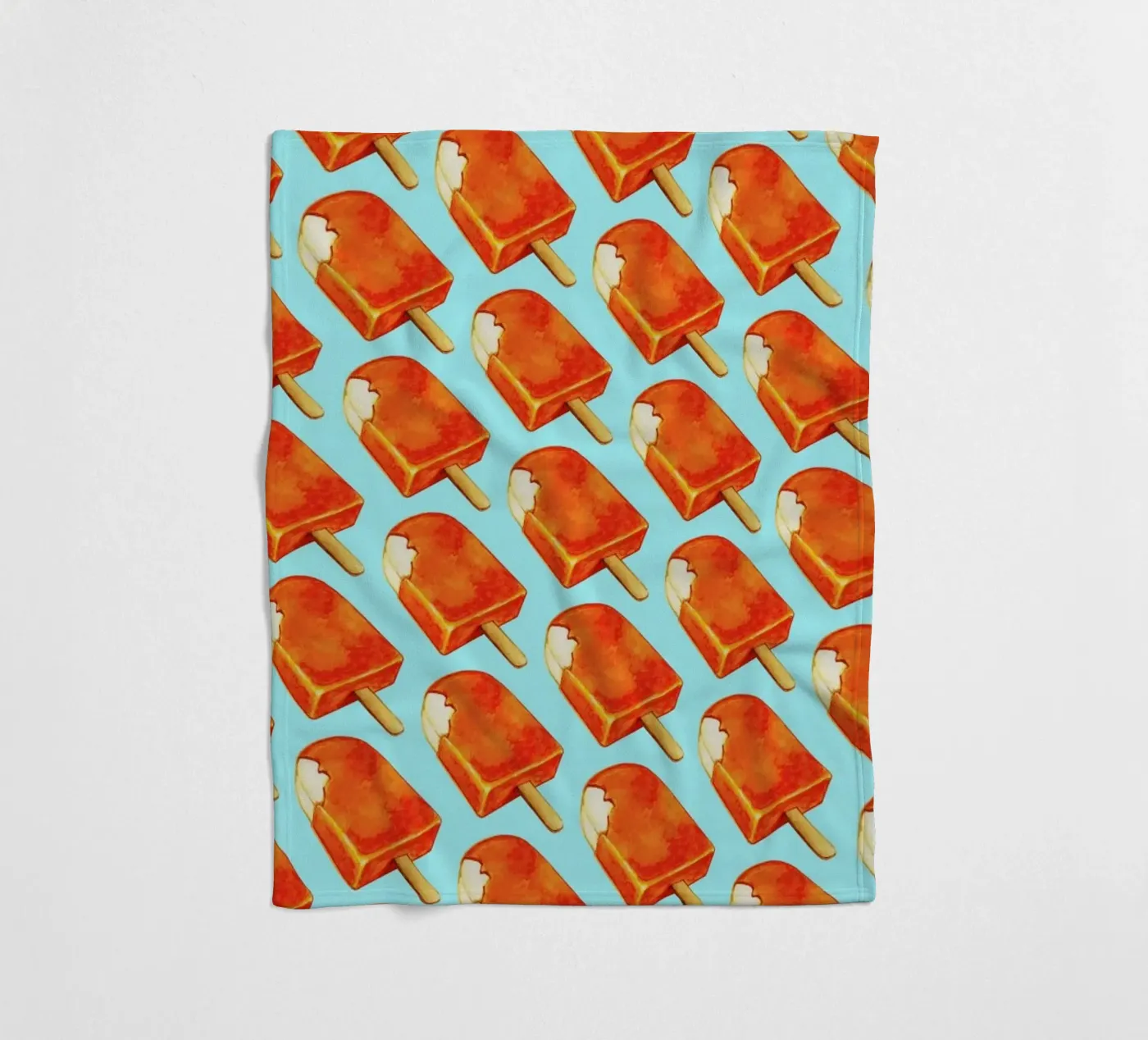 Creamsicle Pattern Fleecedecke von Kelly Gilleran