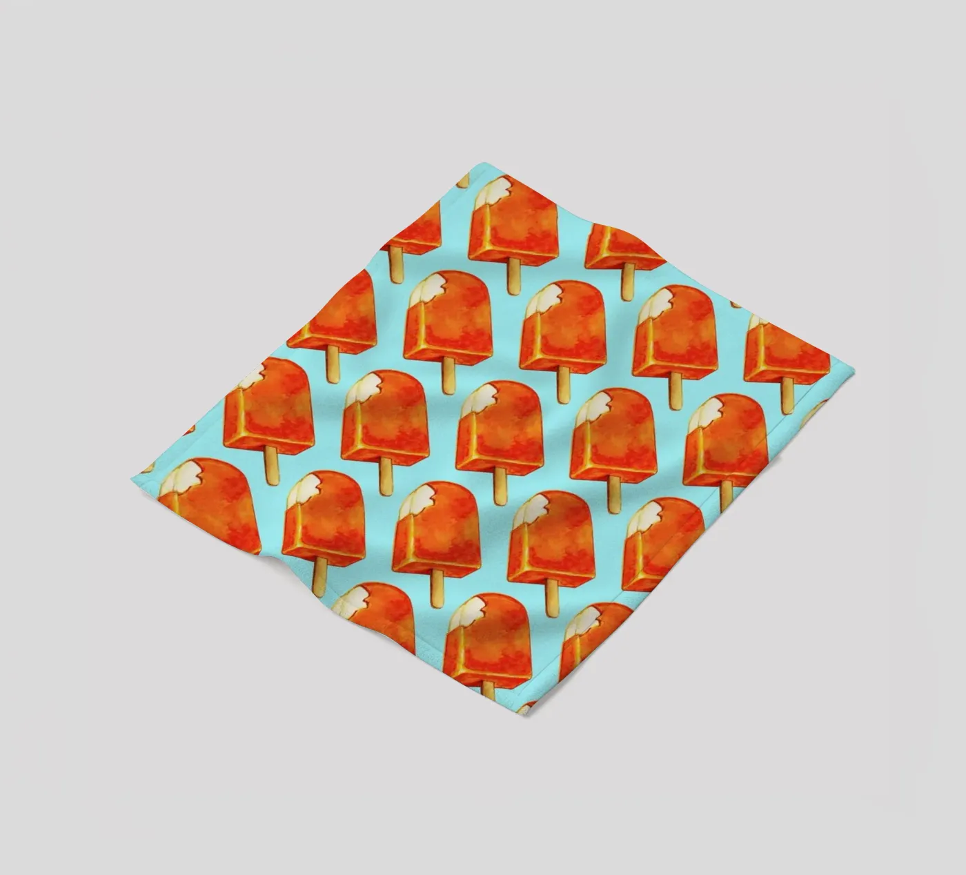 Creamsicle Pattern Fleecedecke von Kelly Gilleran