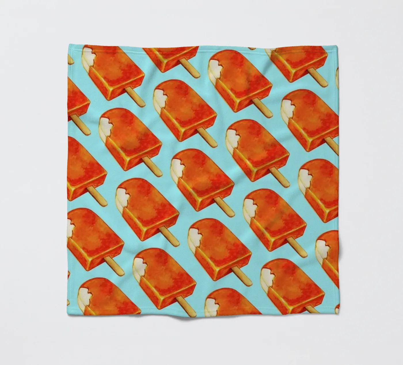 Creamsicle Pattern Fleecedecke von Kelly Gilleran