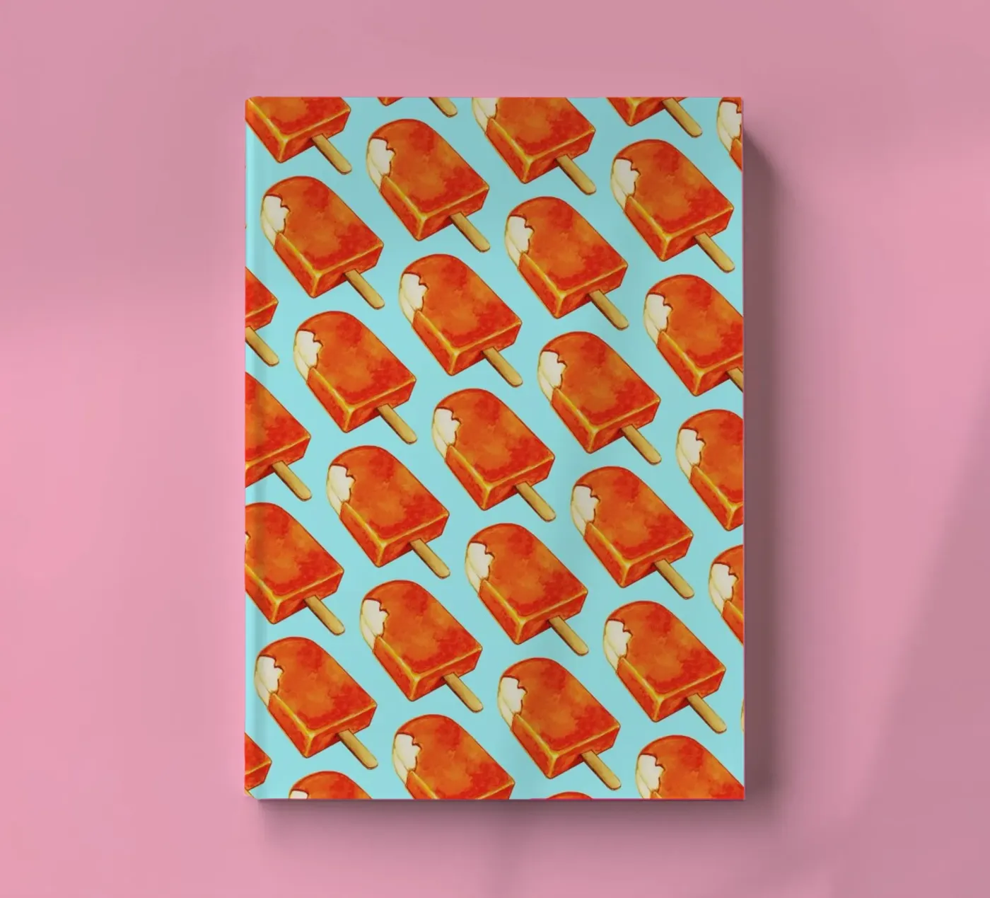 Creamsicle Pattern notebook by Kelly Gilleran