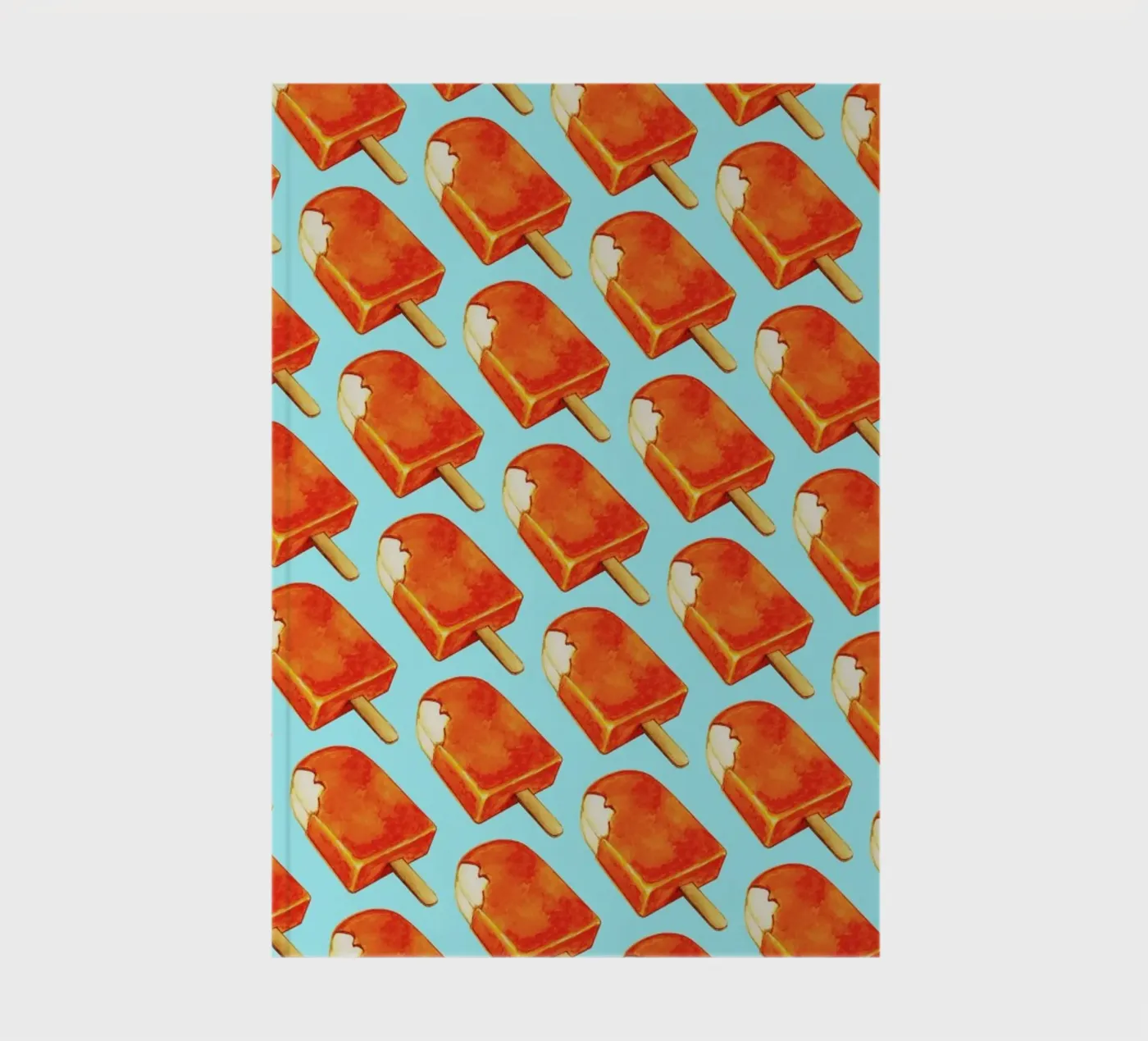 Creamsicle Pattern notebook by Kelly Gilleran