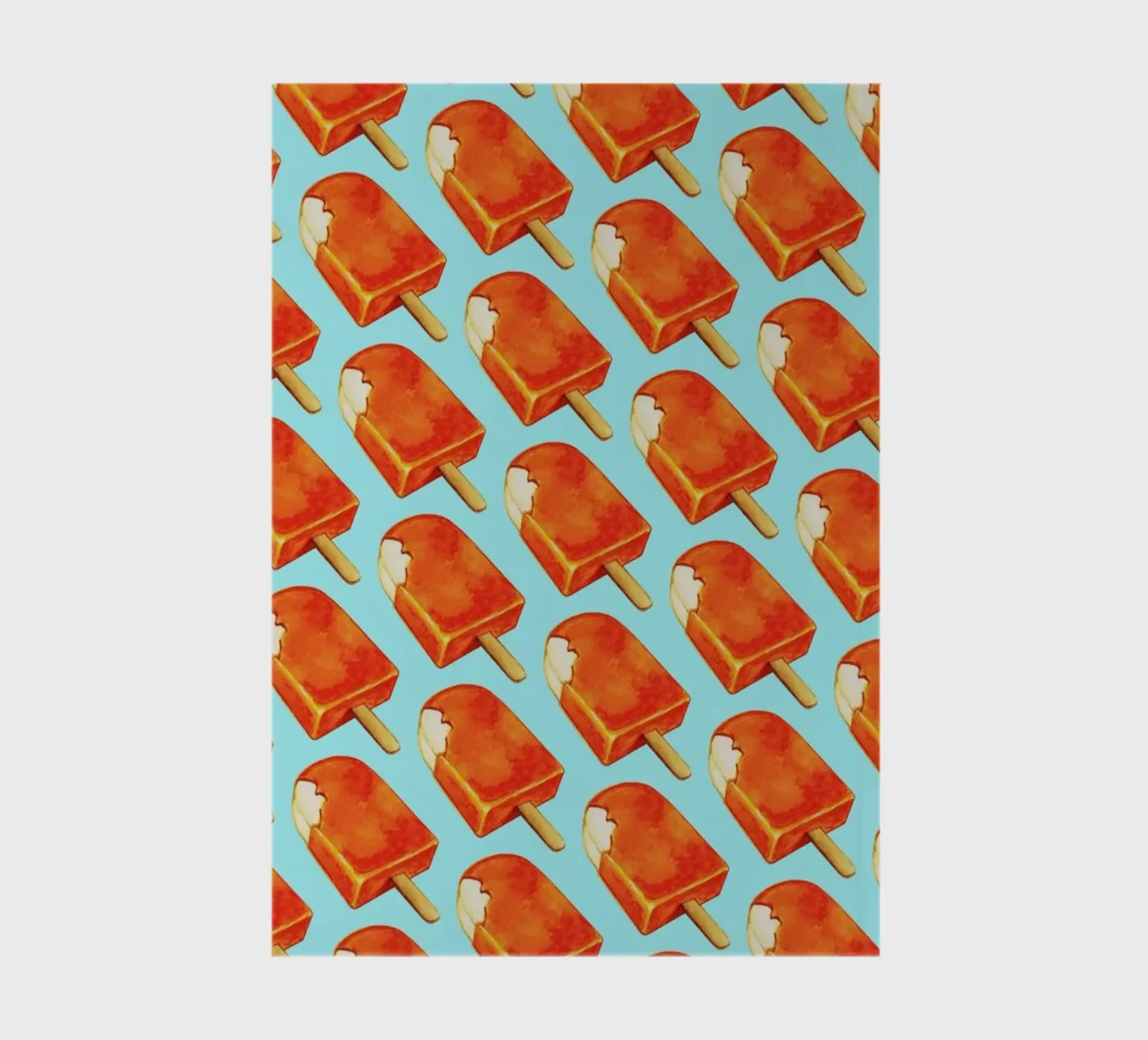 Creamsicle Pattern notebook by Kelly Gilleran