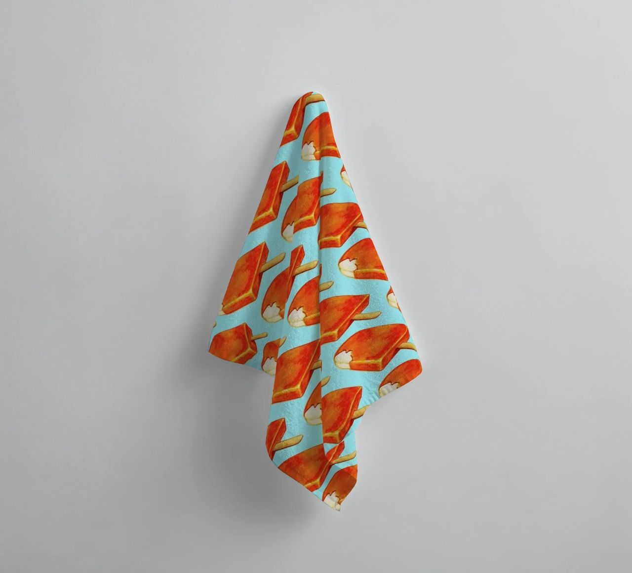 Creamsicle Pattern asciugamano da bagno da Kelly Gilleran