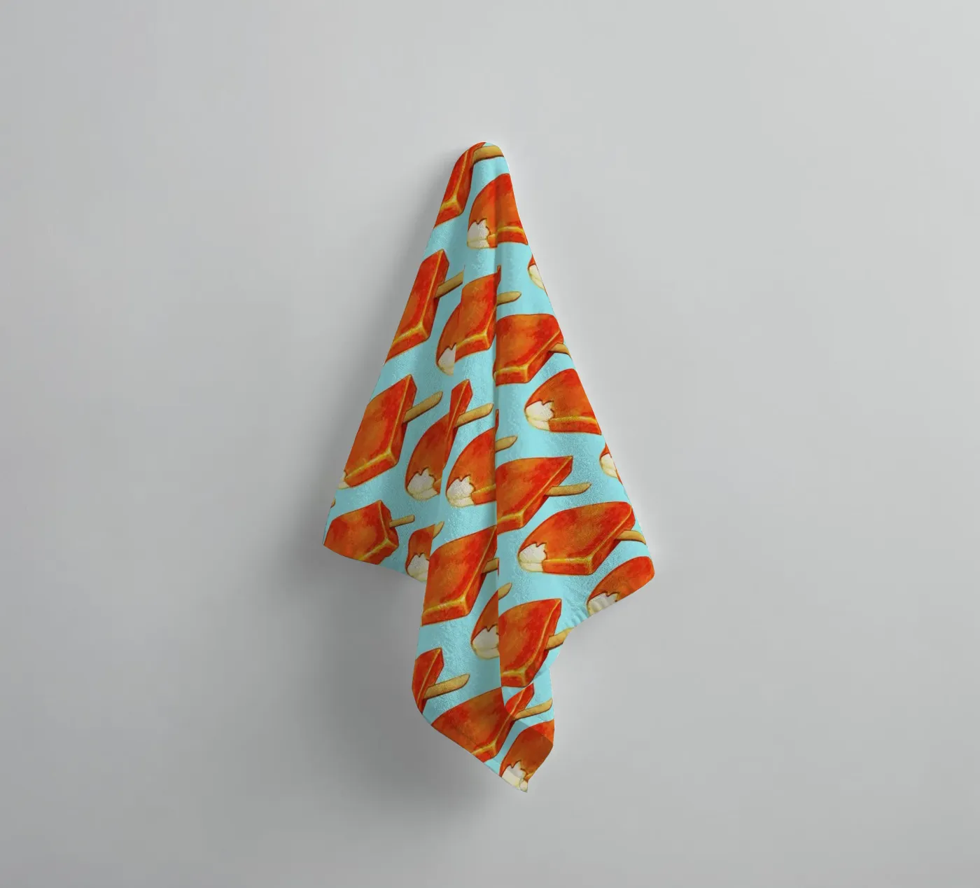 Creamsicle Pattern badhanddoek van Kelly Gilleran
