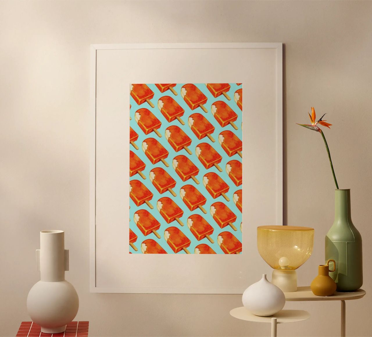 Creamsicle Pattern carta hahnemühle da Kelly Gilleran