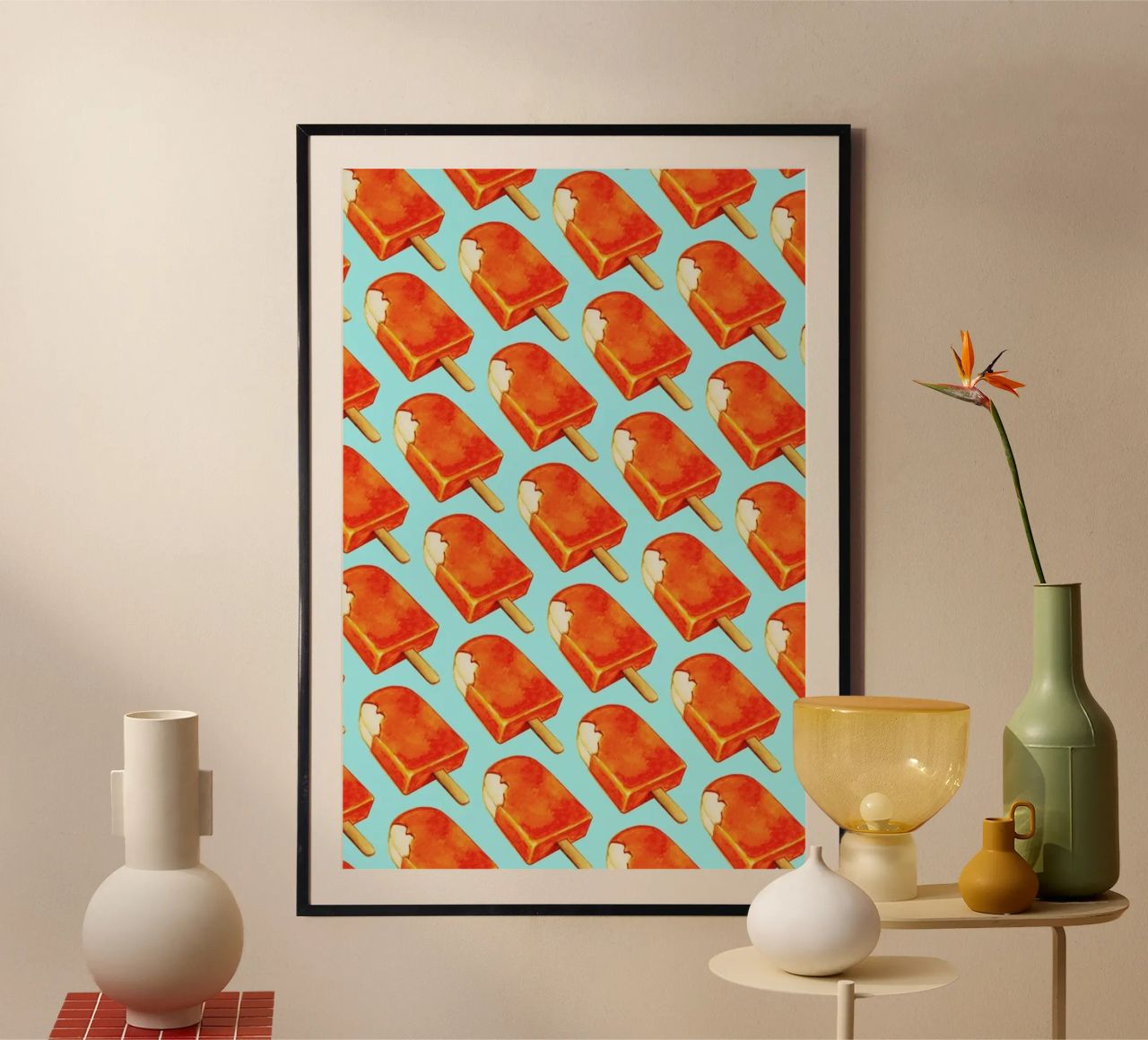 Creamsicle Pattern carta hahnemühle da Kelly Gilleran