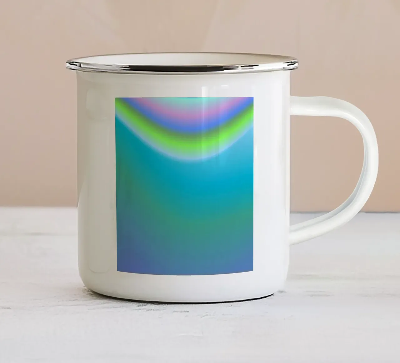 5555 tazza in smalto da ÂME LIBRE STUDIO
