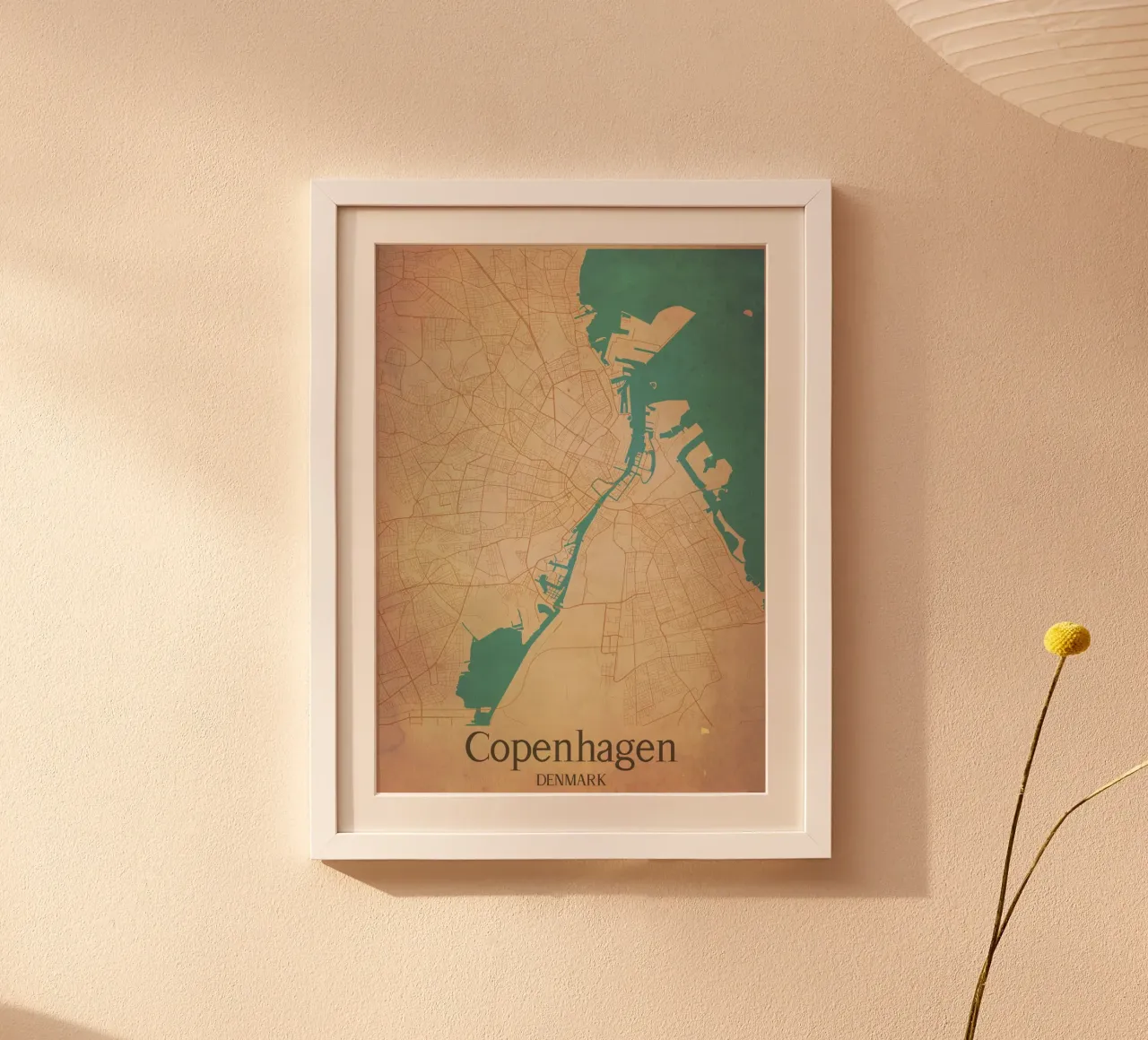 Copenhagen DENMARK poster da WorldPrint