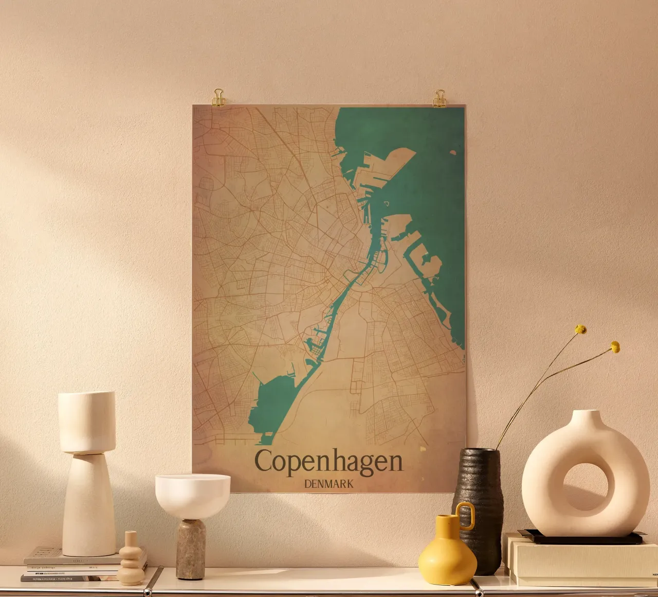 Copenhagen DENMARK poster da WorldPrint