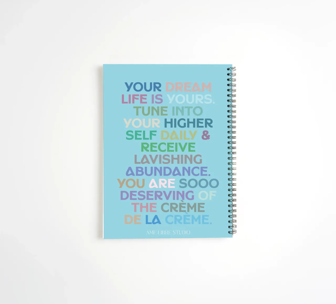 💎 spiral notebook by MENTHE SAUVAGE