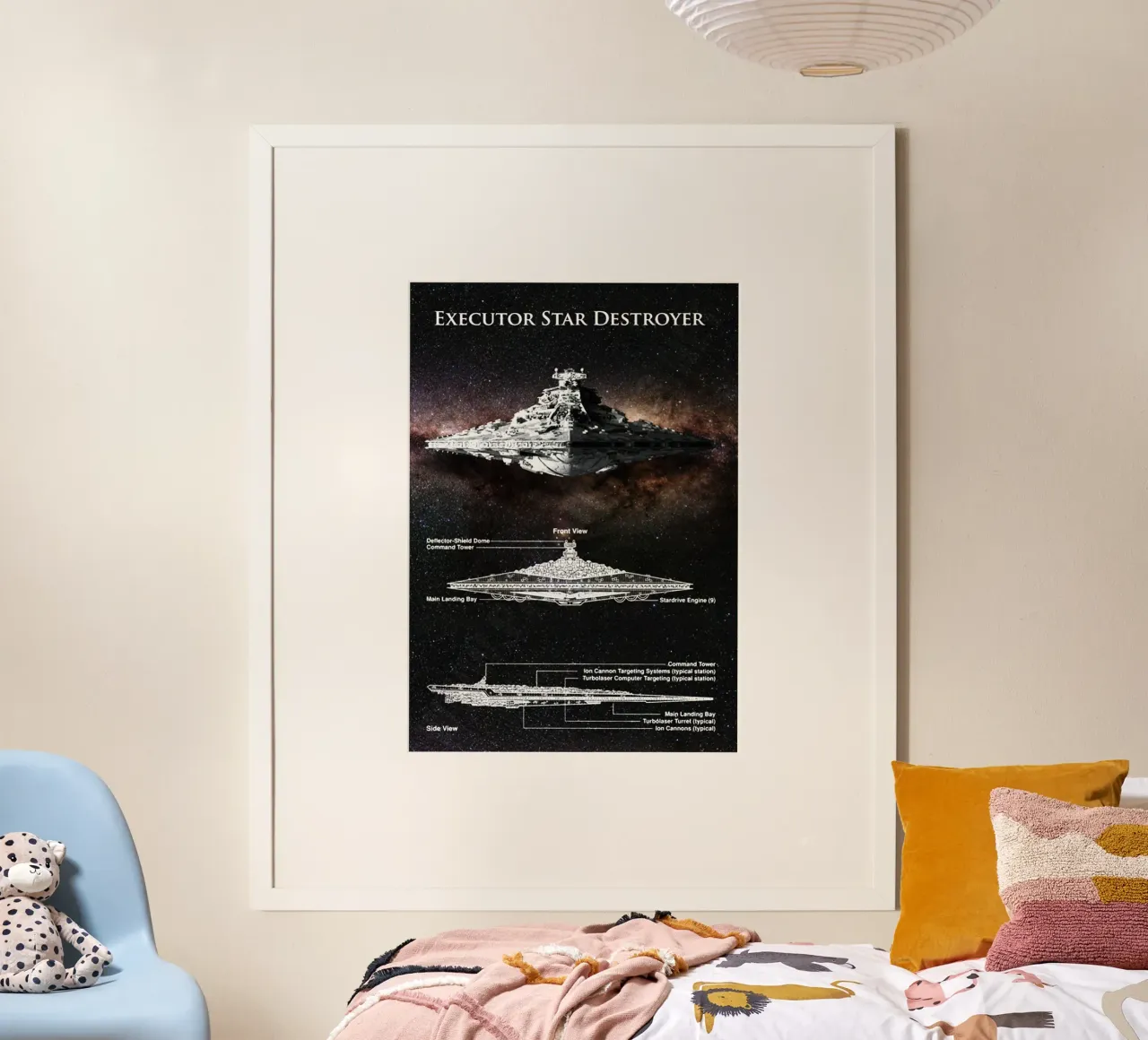 Maglietta classica The Executor Star Destroyer poster da jamsa_ve