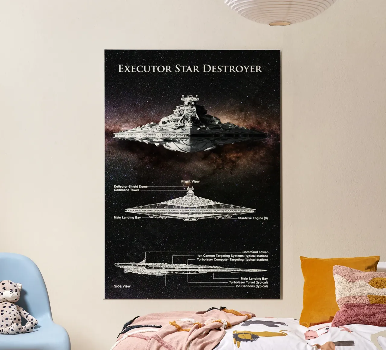 Maglietta classica The Executor Star Destroyer poster da jamsa_ve
