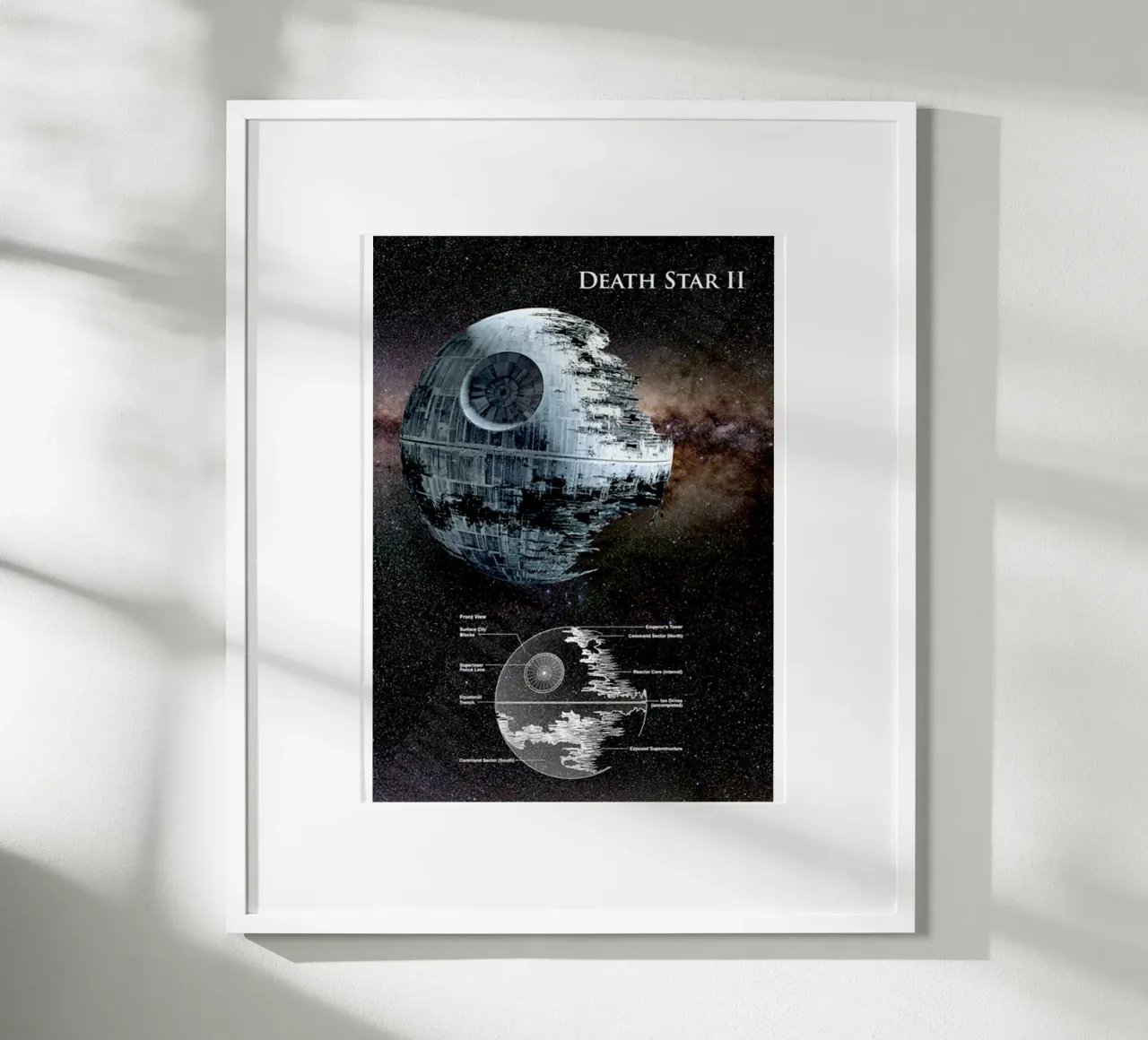 Maglietta classica La Morte Nera II poster da jamsa_ve