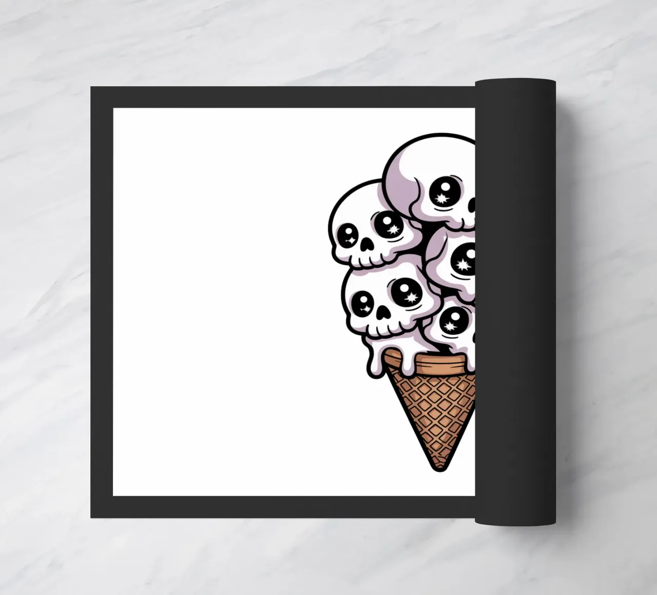 Skull Ice Cream zerbino da Sasyall Graphics