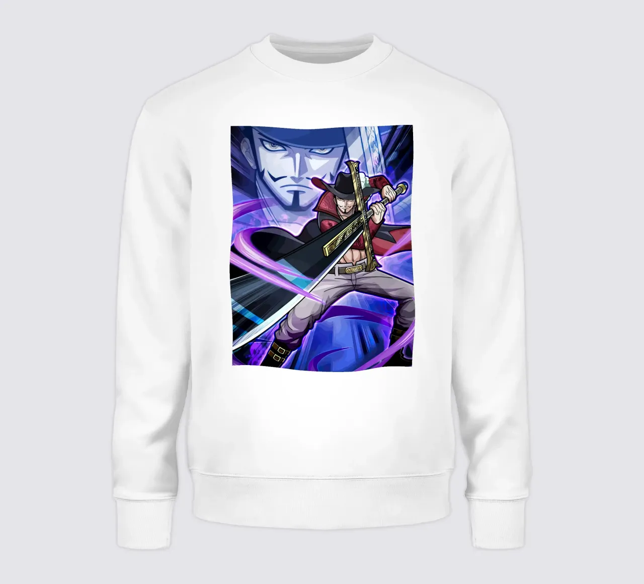 Black Mihawk One Piece felpa da Dumery Art