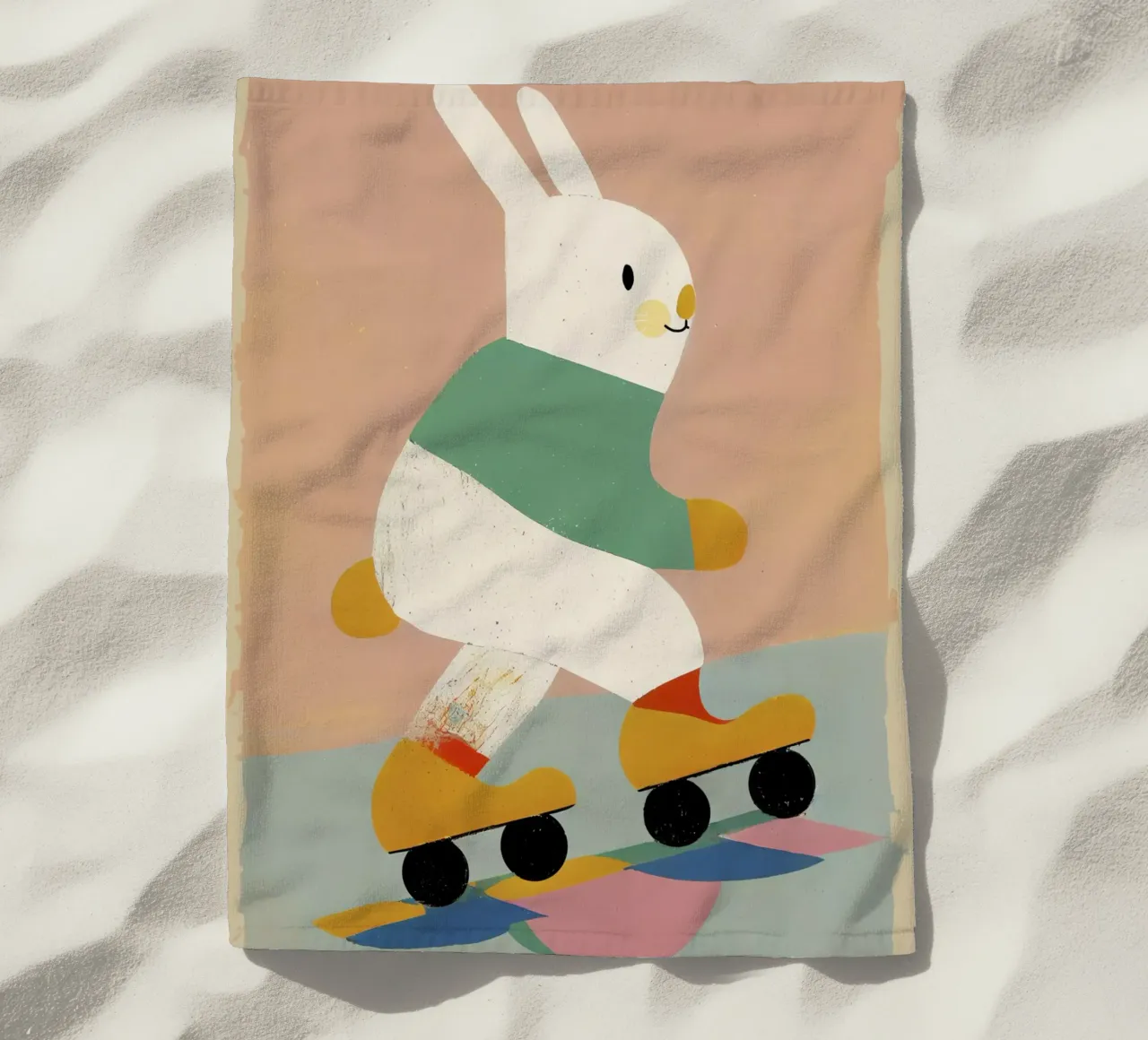 Skating Bunny No 2 telo mare da treechild