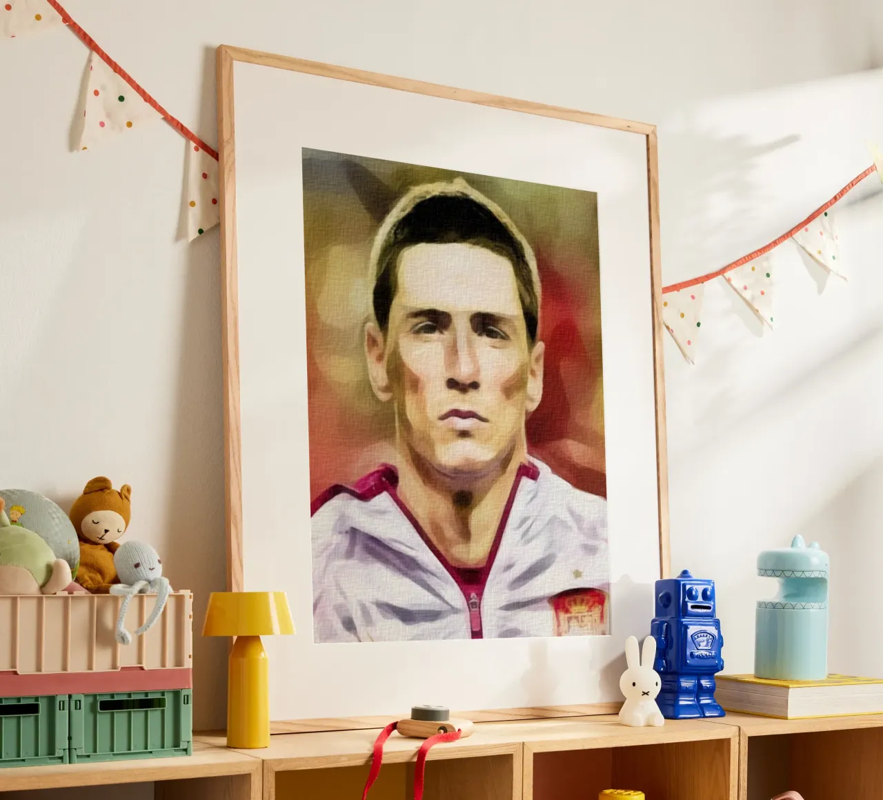 Fernando Torres nella Nazionale spagnola poster da dan band