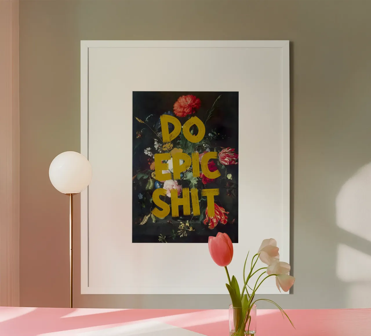 DO EPIC SHIT poster da Type & Tape