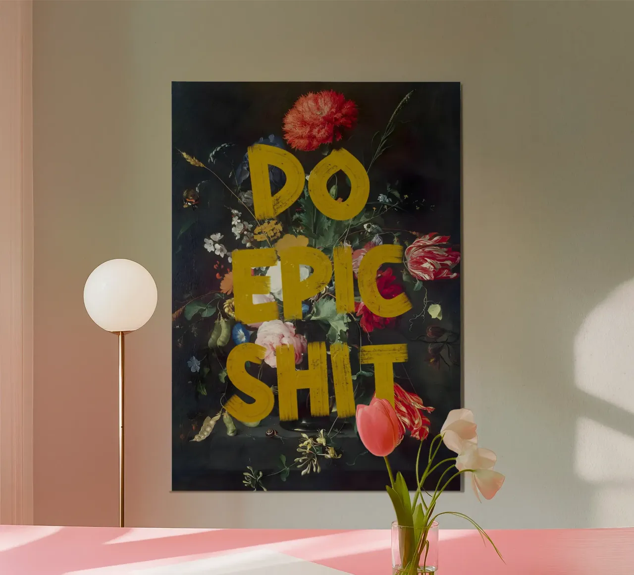 DO EPIC SHIT poster da Type & Tape