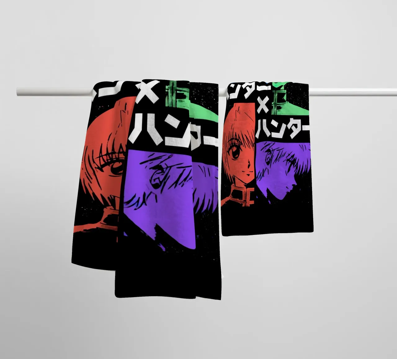 Hunter X Hunter asciugamano da bagno da Dumery Art