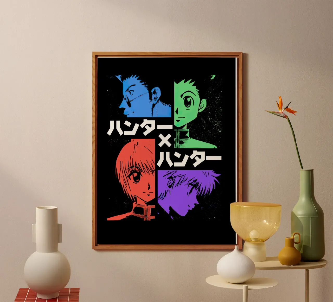 Hunter X Hunter alluminio dibond da Dumery Art