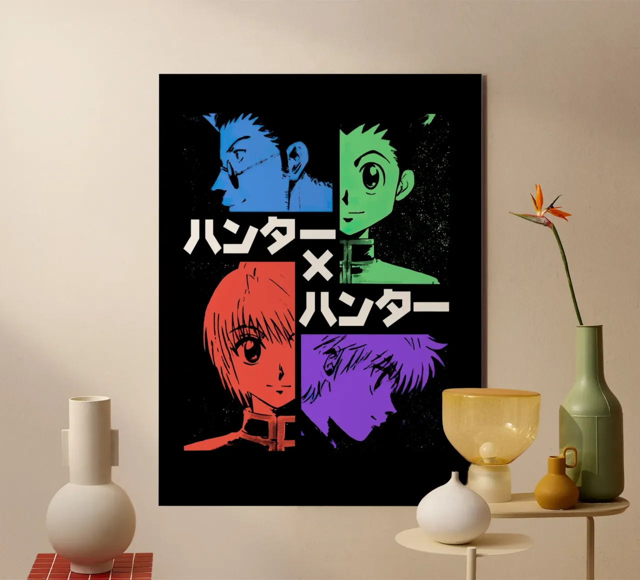 Hunter X Hunter alluminio dibond da Dumery Art