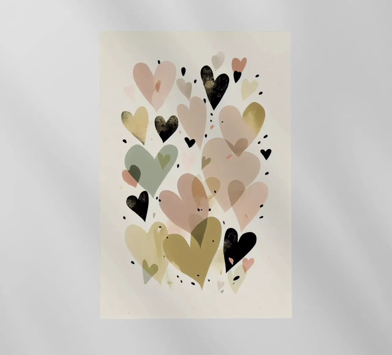 Pastel Hearts pellicola backlit da treechild