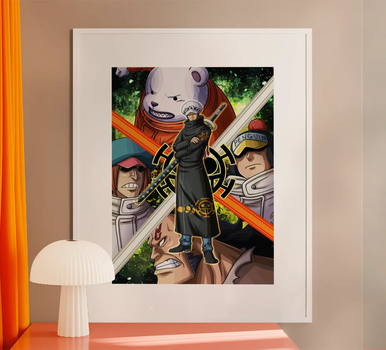 Polar Pirates One Piece poster da Dumery Art