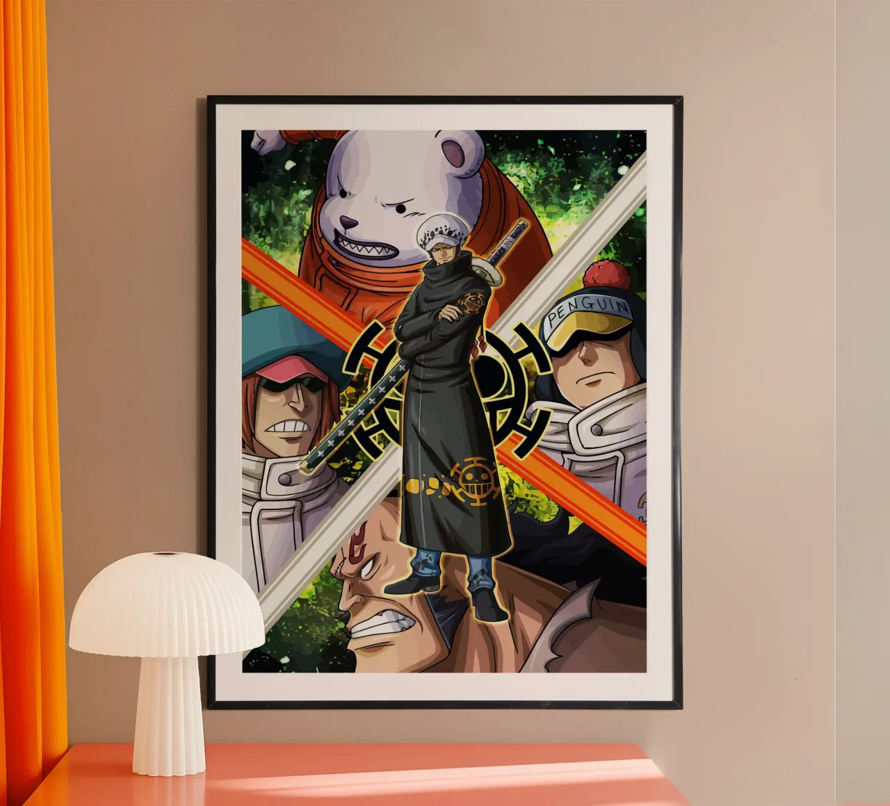 Polar Pirates One Piece poster da Dumery Art
