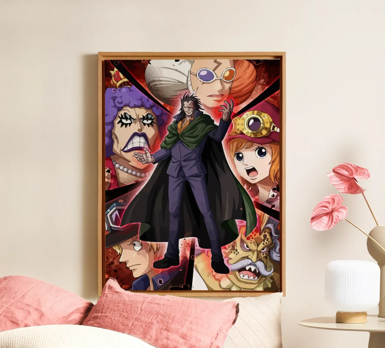 The Revolusioner One Piece tela con Cornice a cassetta da Dumery Art
