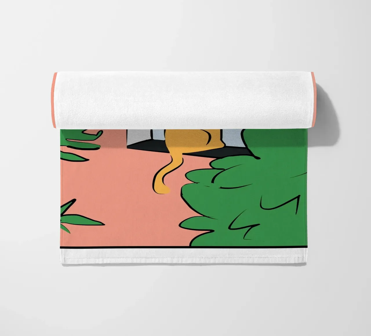 Studio del gatto telo mare da Little Dean