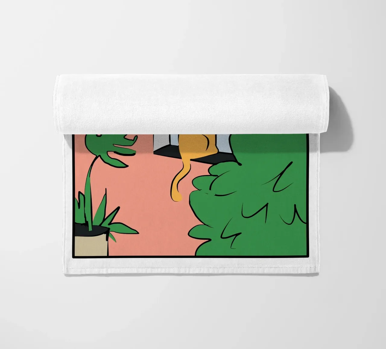 Studio del gatto telo mare da Little Dean