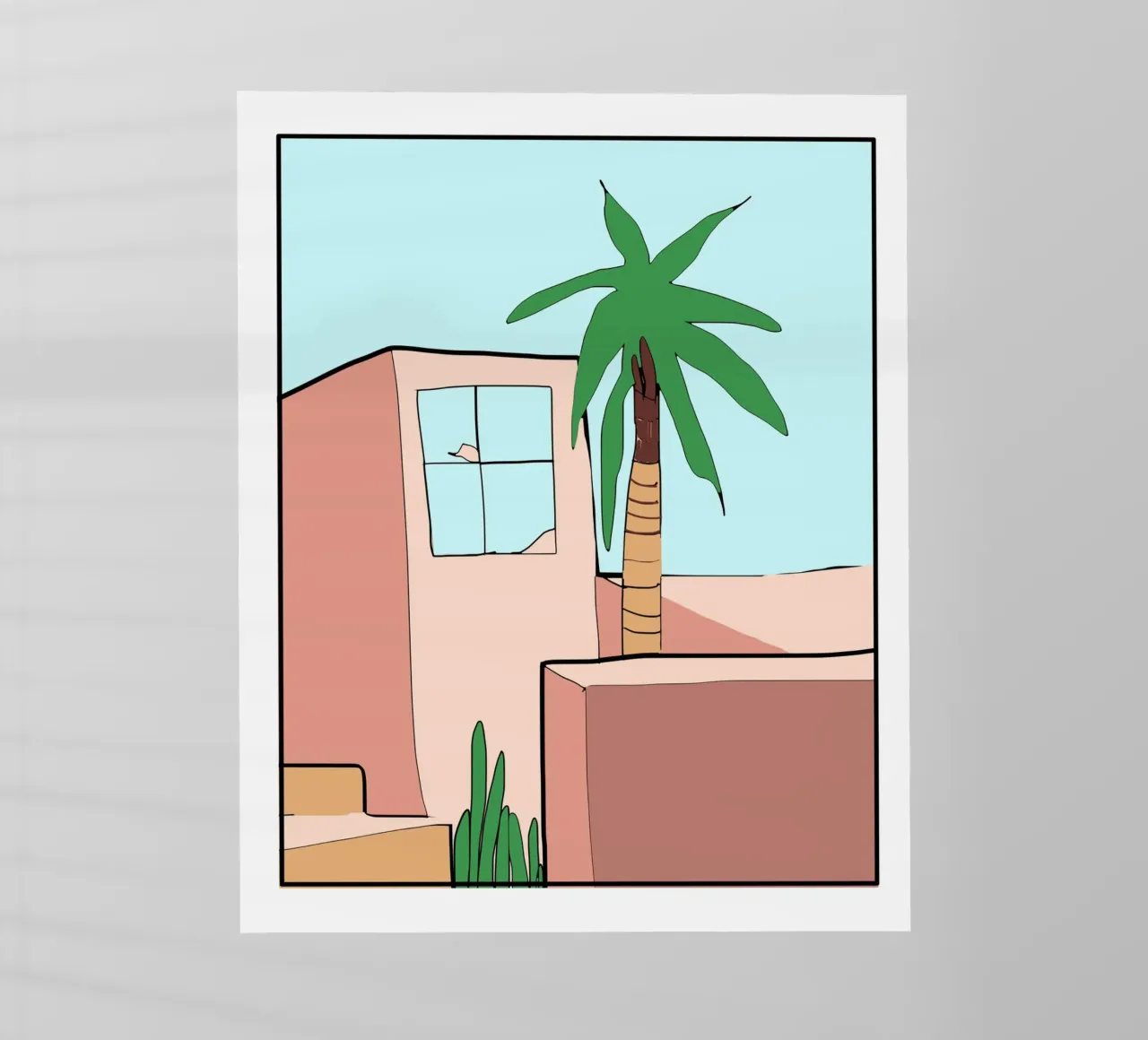 Edificio marocchino pellicola backlit da Little Dean