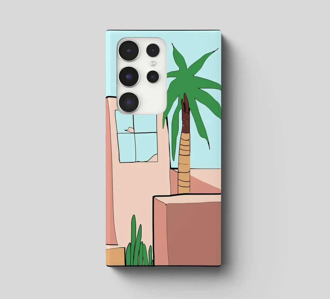 Edificio marocchino cover samsung da Little Dean