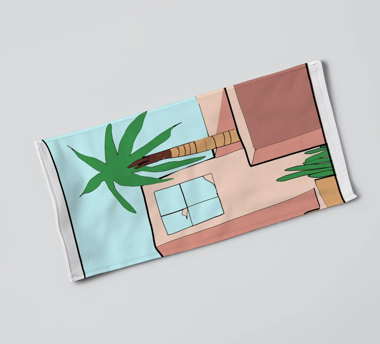 Edificio marocchino asciugamano da bagno da Little Dean