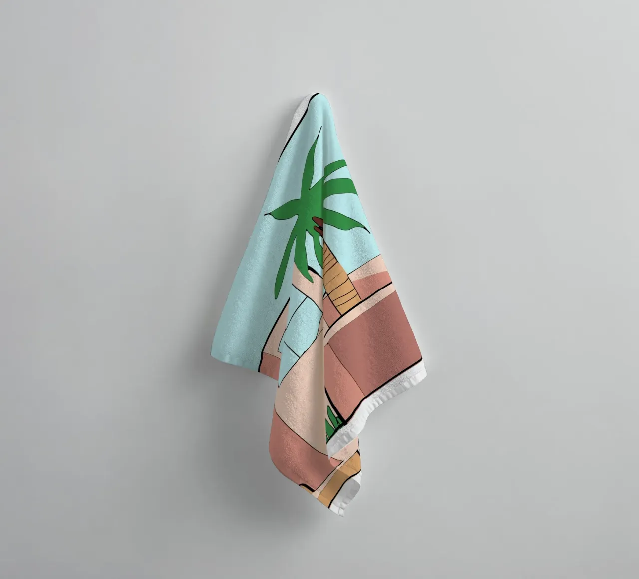 Edificio marocchino asciugamano da bagno da Little Dean