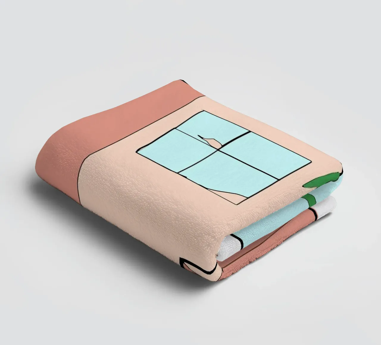 Edificio marocchino asciugamano da bagno da Little Dean