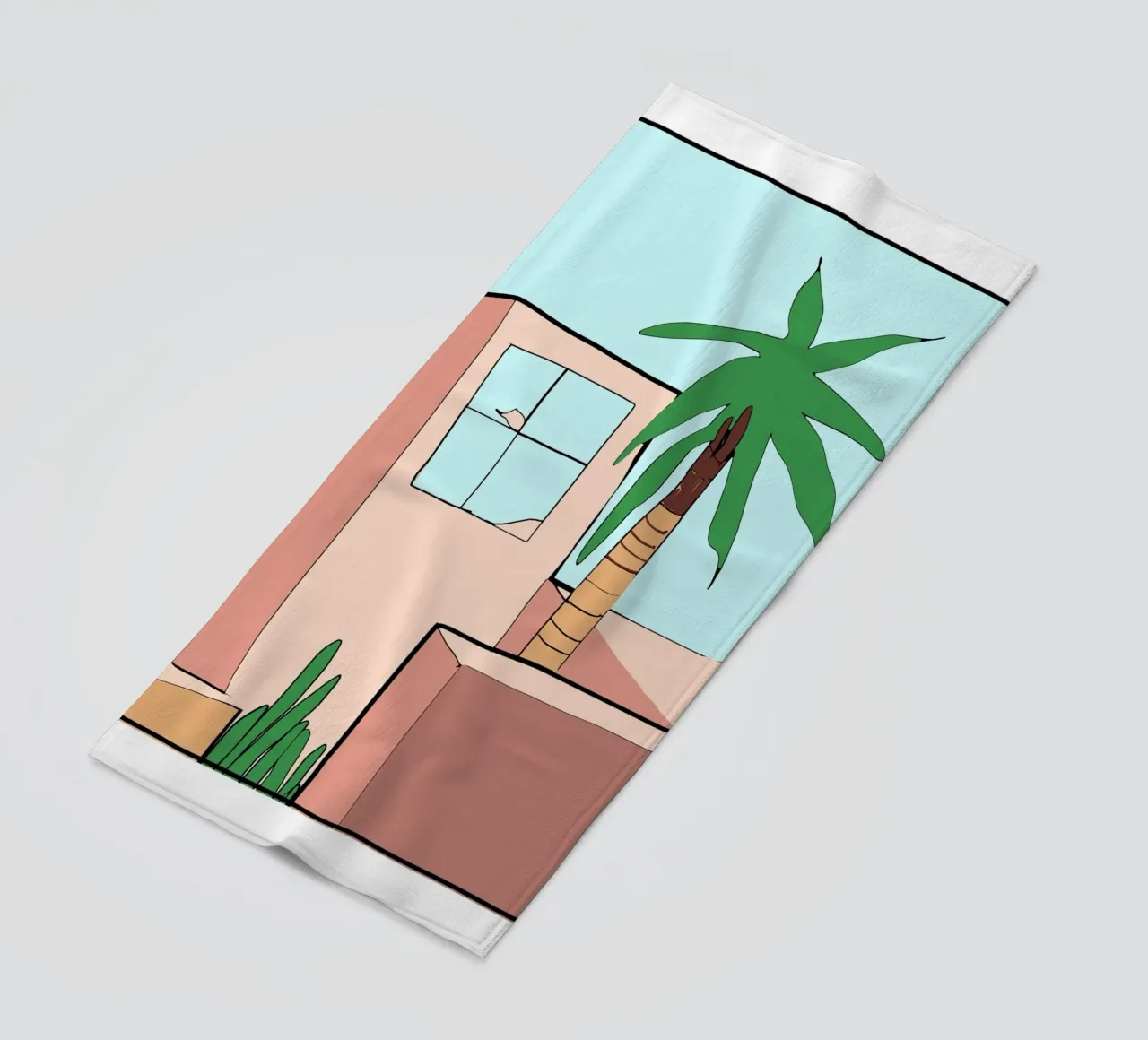 Edificio marocchino telo mare da Little Dean