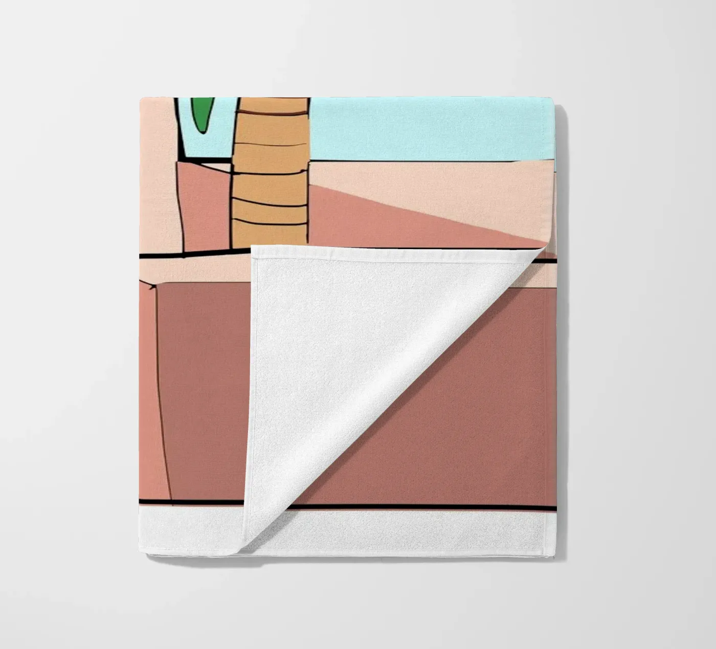 Moroccan building telo mare da Little Dean