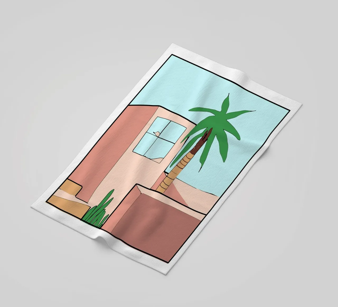 Edificio marocchino telo mare da Little Dean