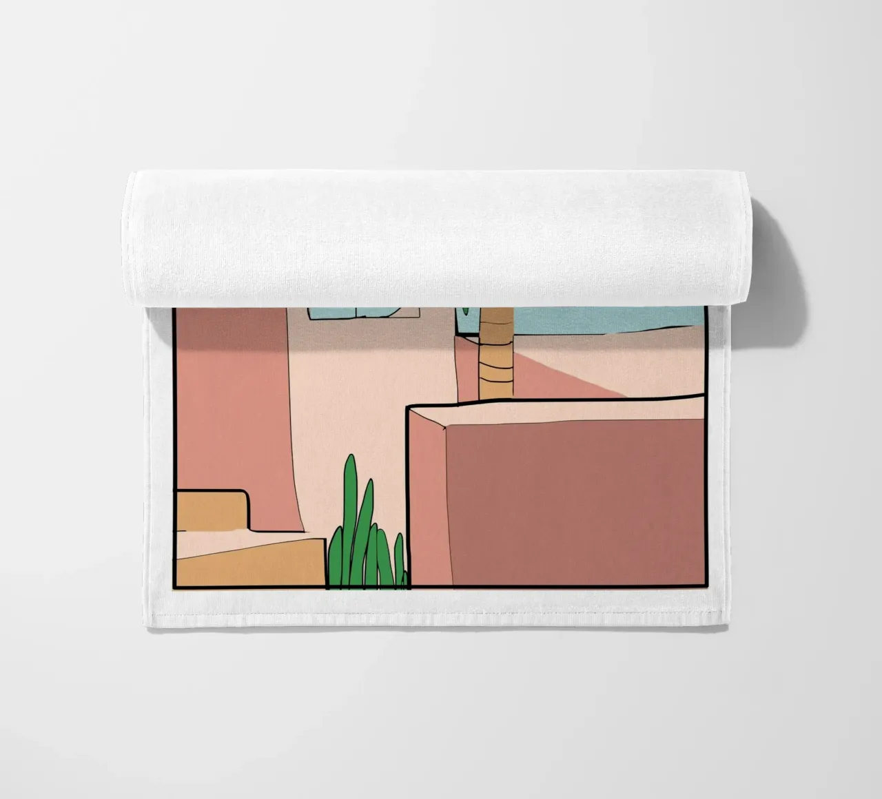 Edificio marocchino telo mare da Little Dean