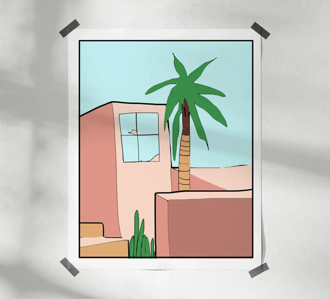 Edificio marocchino poster da Little Dean