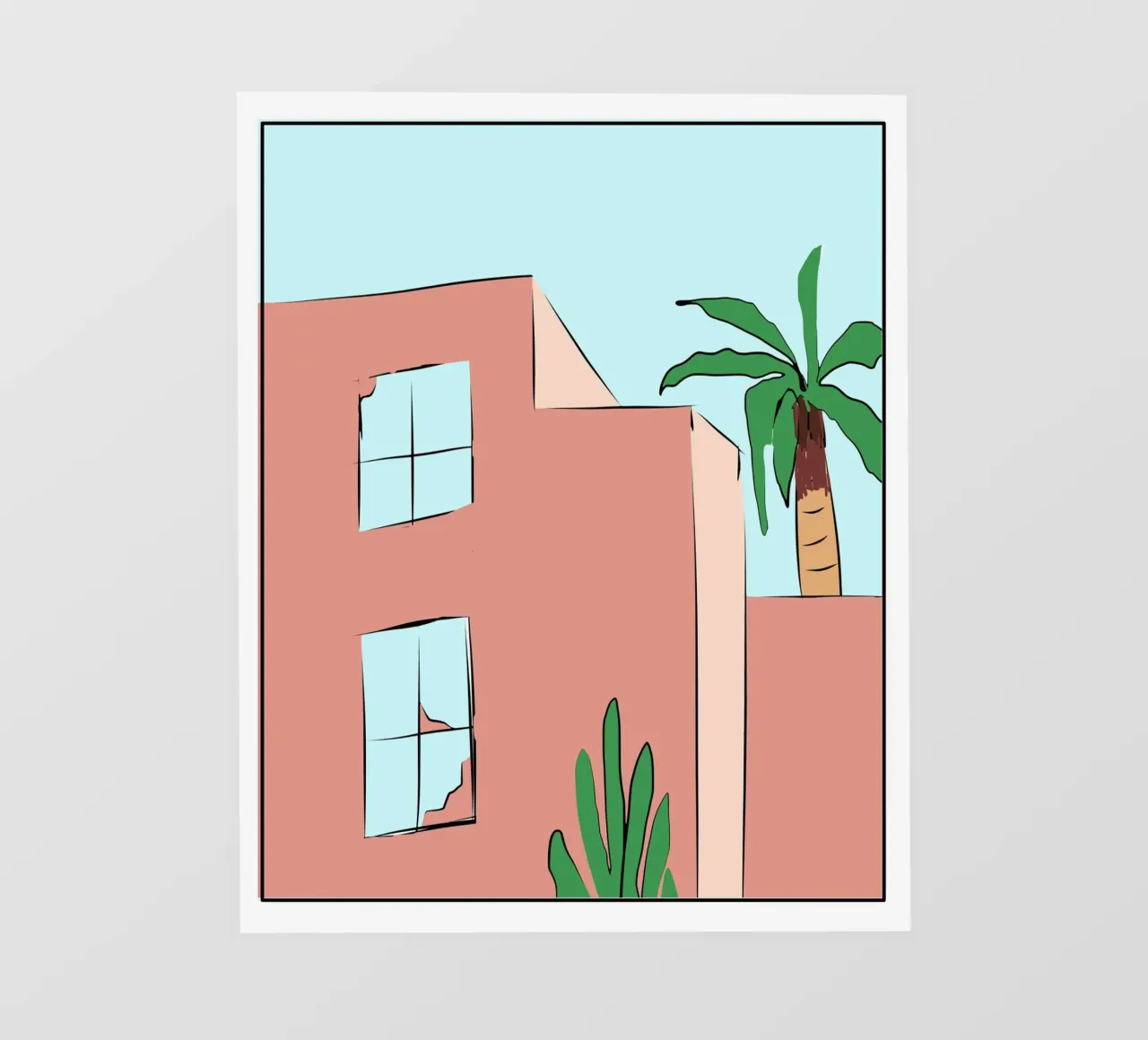 Edificio marocchino 02 telo in pvc da Little Dean