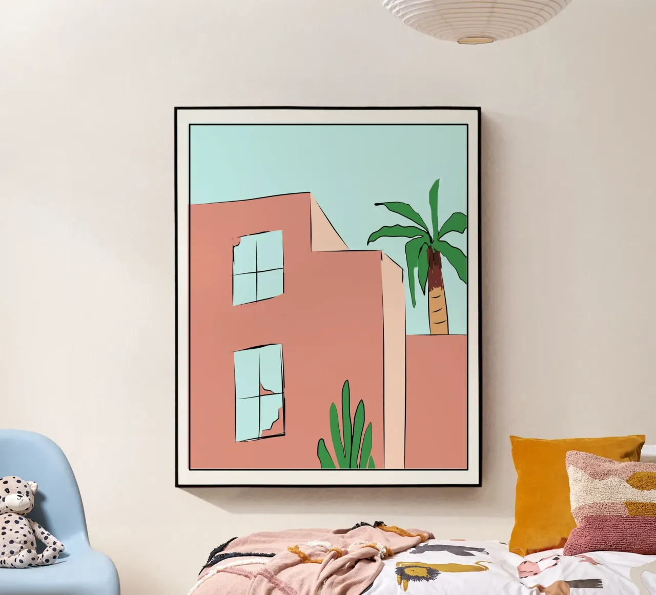 Bâtiment marocain 02 plexiglas de Little Dean