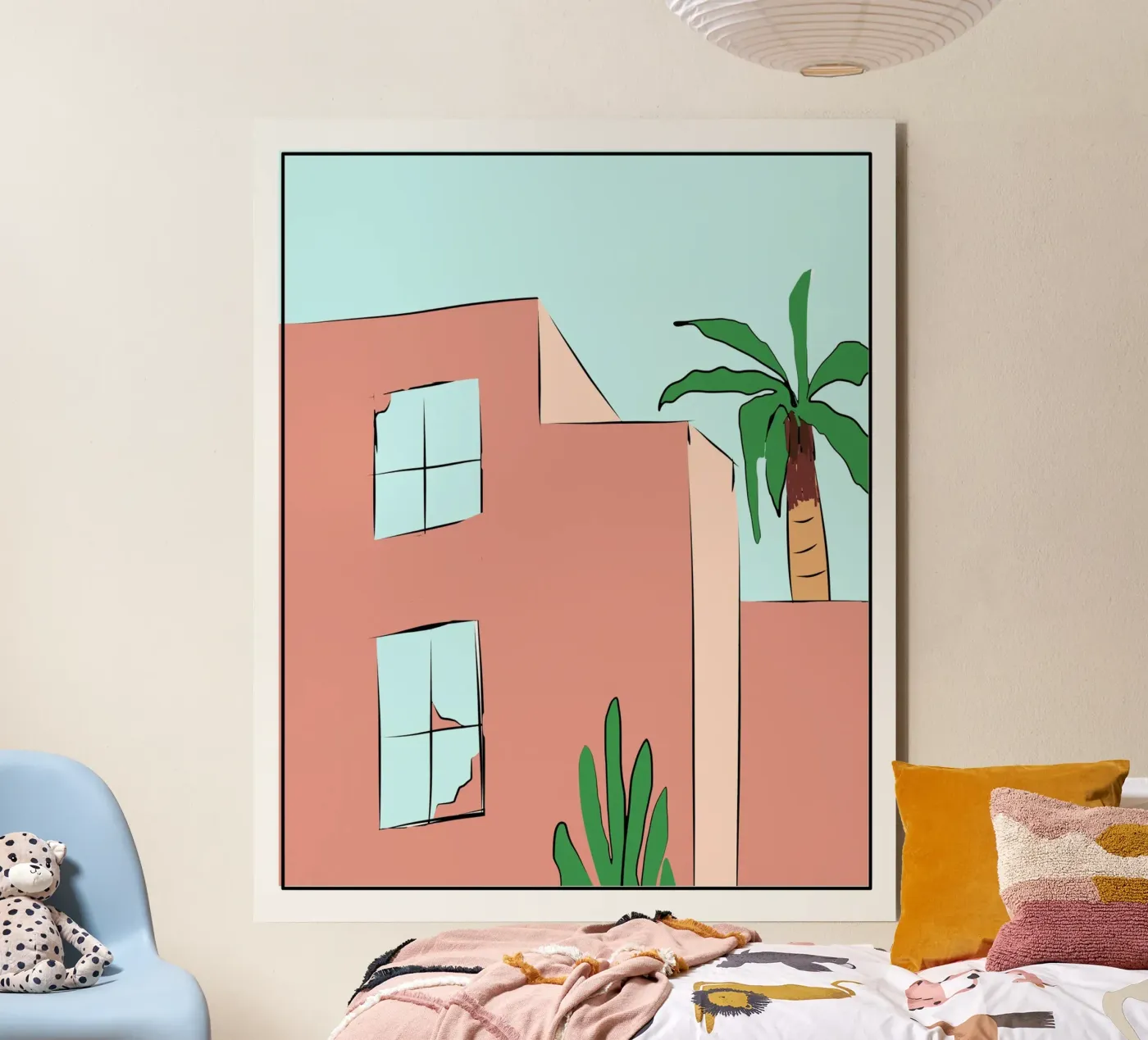 Moroccan building 02 pannello forex da Little Dean