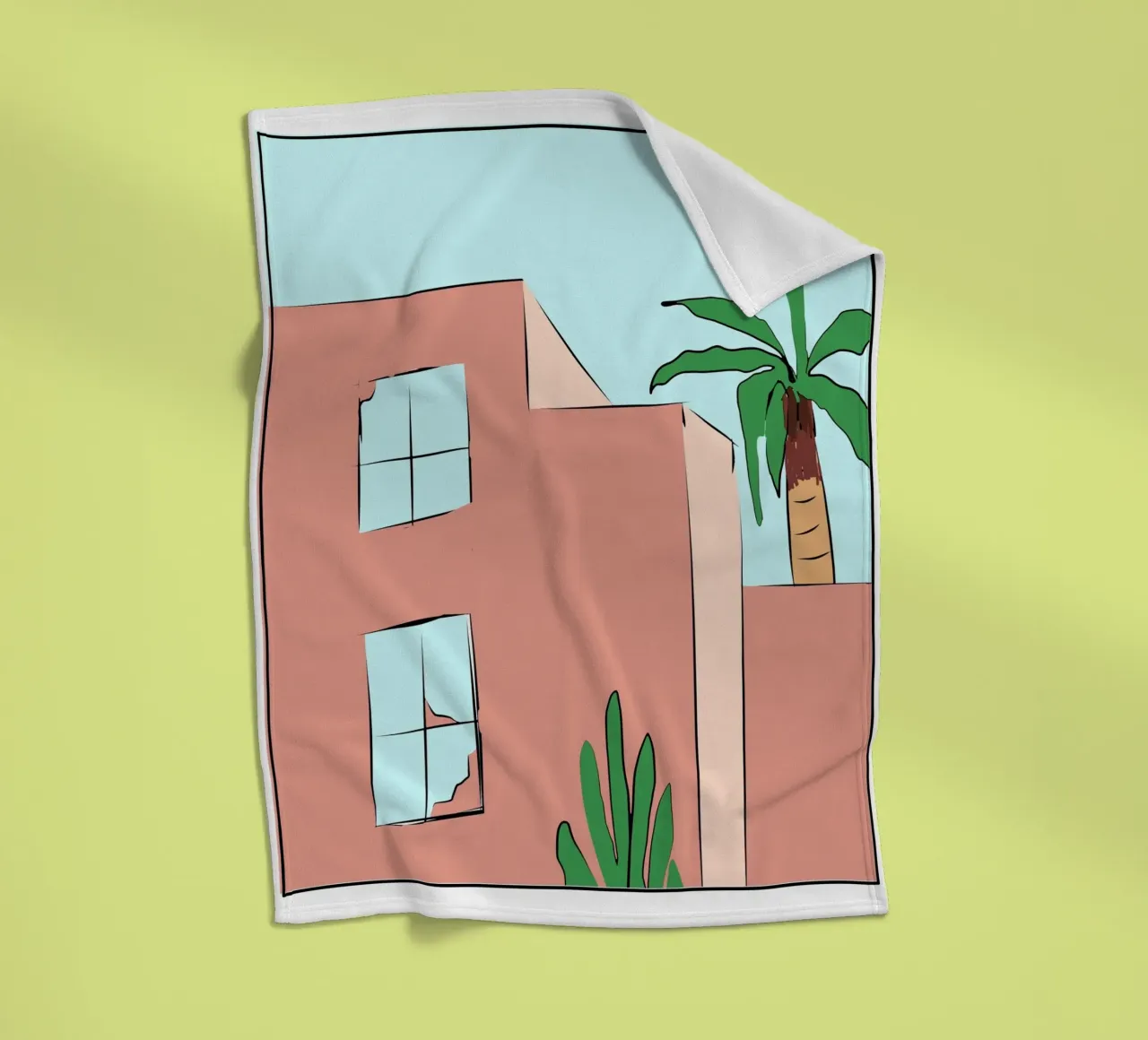 Edificio marocchino 02 coperta in pile da Little Dean