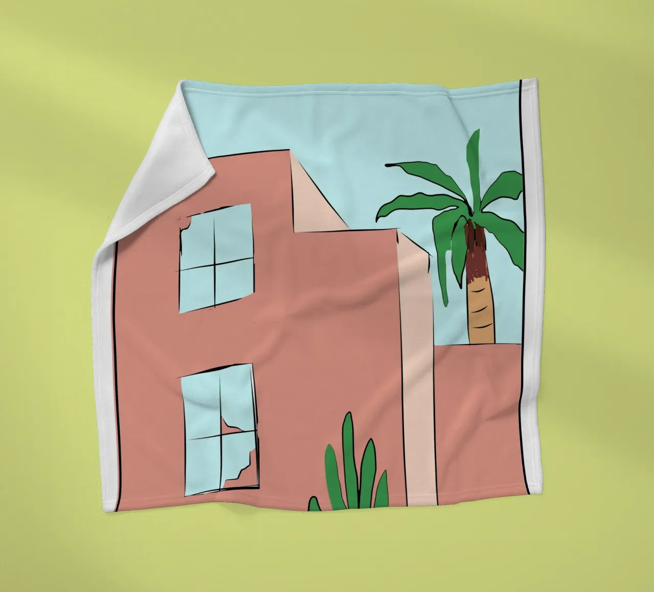 Edificio marocchino 02 coperta in pile da Little Dean