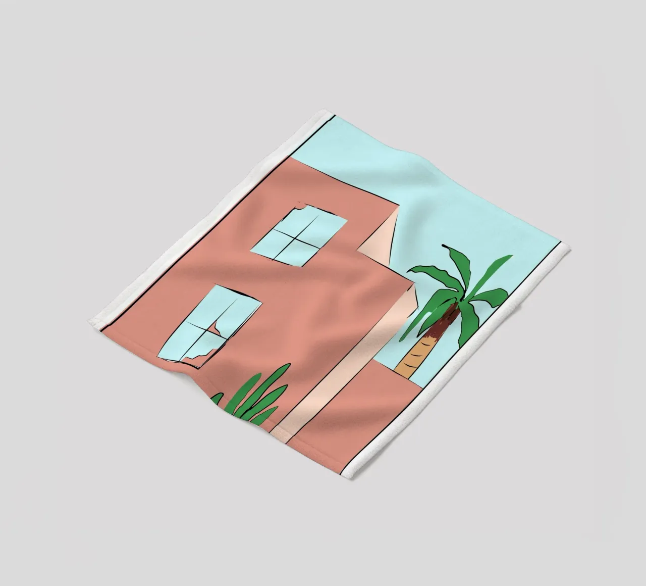 Edificio marocchino 02 coperta in pile da Little Dean