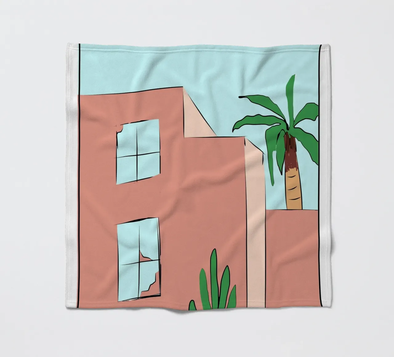 Edificio marocchino 02 coperta in pile da Little Dean